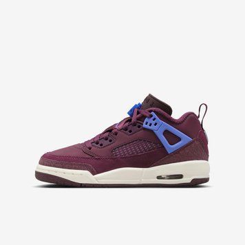Дитячі кросівки Jordan Spizike Low GS 'Bordeaux Hyper Royal'| FQ3950-641 FQ3950-641 фото