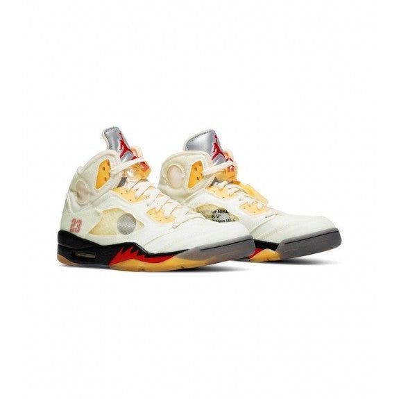 Кросівки Jordan Off-White x 5 SP 'Sail'| DH8565-100 DH8565-100 фото