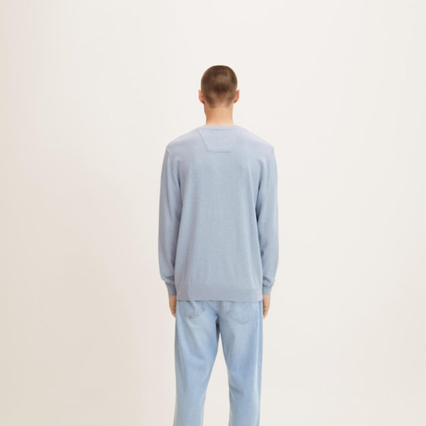 Чоловіча кофта Tom Tailor Basic crew neck | 1027661-30312 1027661-30312 фото