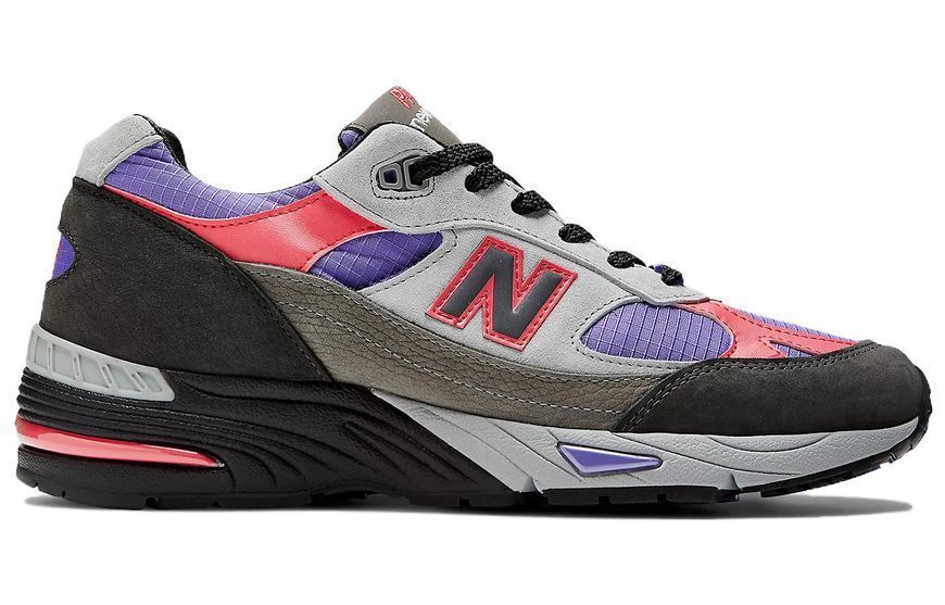 Жіночі кросівки New Balance 991 Made in England x Palace 'Black Ultra Violet'| W991PLE W991PLE фото