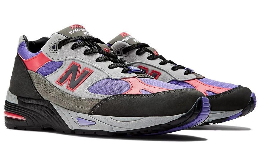 Жіночі кросівки New Balance 991 Made in England x Palace 'Black Ultra Violet'| W991PLE W991PLE фото