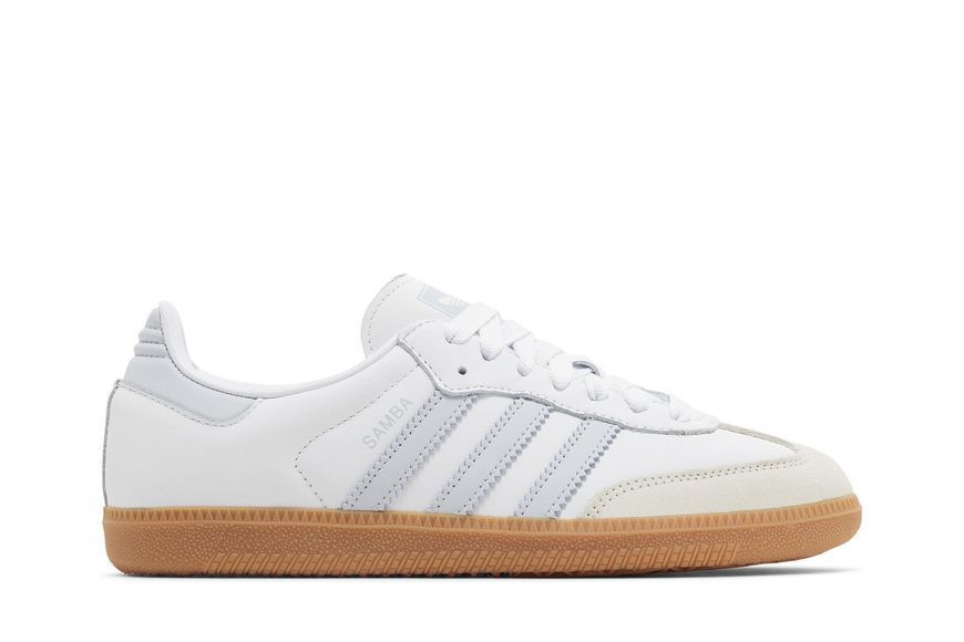 Жіночі кросівки adidas Samba OG 'White Halo Blue Gum'| IE0877 IE0877 фото