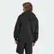 Чоловічі шорти adidas ALL SZN Fleece Full-Length Zipper Hoodie 'Black'| IX1249 фото 2
