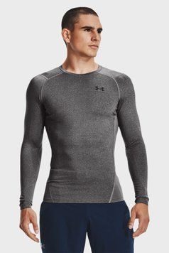 Чоловічий лонгслів Under Armour HeatGear Armour Compression Long Sleeve | DT-1361524-090 DT-1361524-090 фото