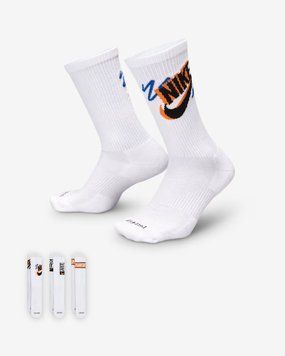 Шкарпетки Nike Everyday Plus Crew Socks (3 Pairs) 'Multicolor' | HJ9339-901 HJ9339-901 фото