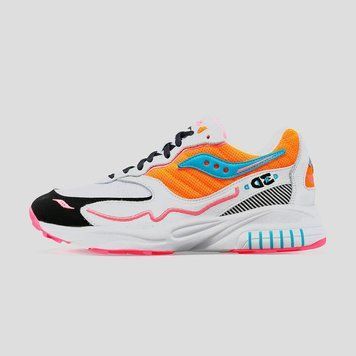 Кросівки Saucony 3D Grid Hurricane 'White Orange'| S70646-5 S70646-5 фото