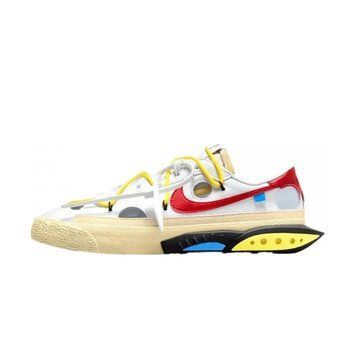 Кросівки Nike Off-White x Blazer Low 'White University Red'| DH7863-100 DH7863-100 фото