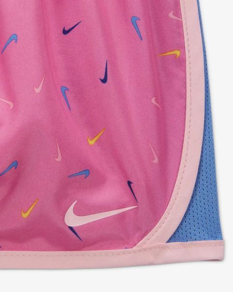 Дитяча футболка Nike SWOOSH TEMPO TEE & SHORT SET PLAYFUL PINK | 26L063-AFN 26L063-AFN фото