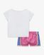 Дитяча футболка Nike SWOOSH TEMPO TEE & SHORT SET PLAYFUL PINK | 26L063-AFN 26L063-AFN фото 2