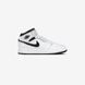 Підліткові кросівки Jordan 1 Mid GS 'White Black'| DQ8423-132 DQ8423-132 фото 2
