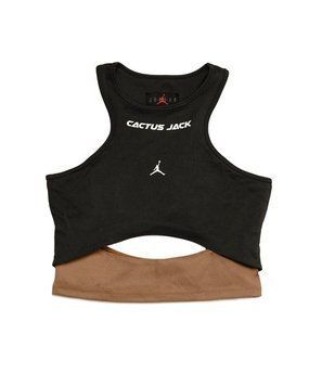 Жіноча футболка Jordan Air Jordan x Cactus Jack by Travis Scott Women's Tank Top 'Dark Smoke Grey' | DX6172-070 DX6172-070 фото