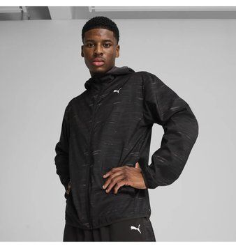 Чоловіча толстовка Puma Tad Essentials Aop Black | 526734-01 фото