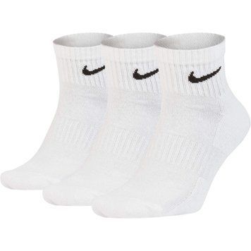 Шкарпетки Nike Everyday Cushioned Ankle Socks (3 Pairs) 'White/Black' | SX7667-100 SX7667-100 фото