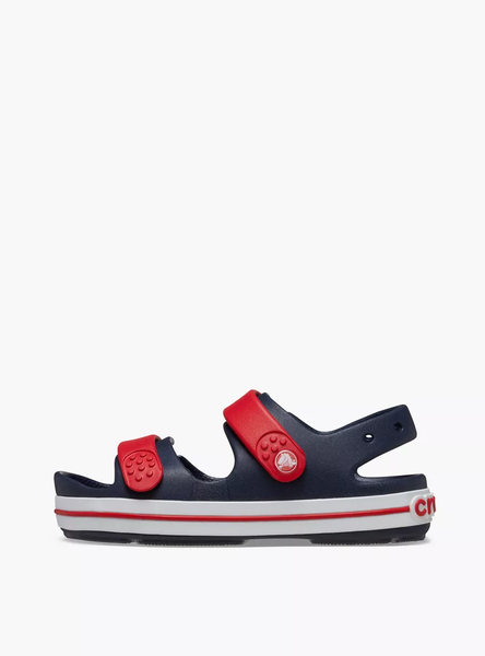 Дитячі сандалі Crocs Crocband Cruiser Sandal Kids | 209423-4OT-NAVY/VARSITY R 209423-4OT-NAVY/VARSITY R фото