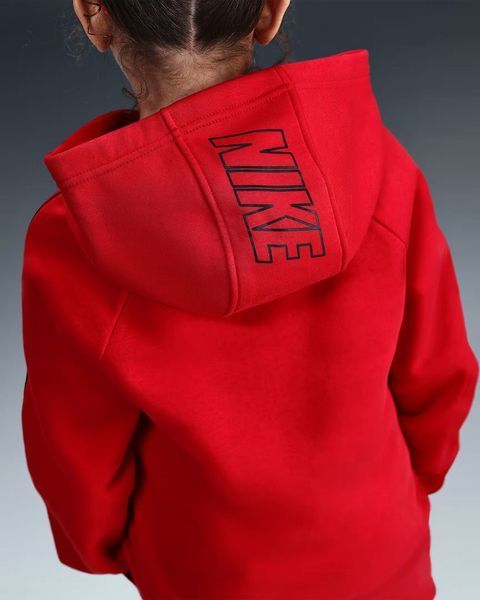 Худі Nike Sportswear Club Fleece Red | HQ9318-657 HQ9318-657 фото