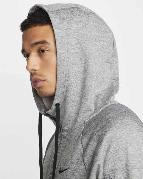Чоловіча кофта Nike Therma-FIT Full-Zip Fitness 'Grey'| DQ4830-063 DQ4830-063 фото