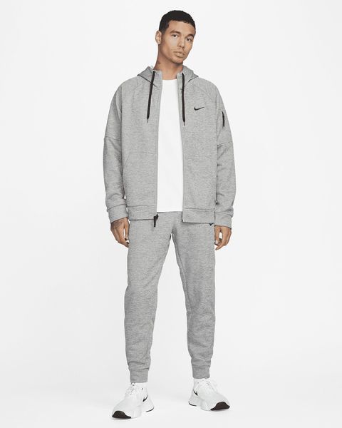 Чоловіча кофта Nike Therma-FIT Full-Zip Fitness 'Grey'| DQ4830-063 DQ4830-063 фото