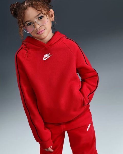 Худі Nike Sportswear Club Fleece Red | HQ9318-657 HQ9318-657 фото
