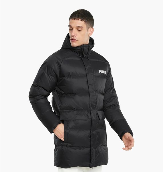 Чоловіча куртка Puma Solid Down Men'S Jacket Black | 587720-01 587720-01 фото
