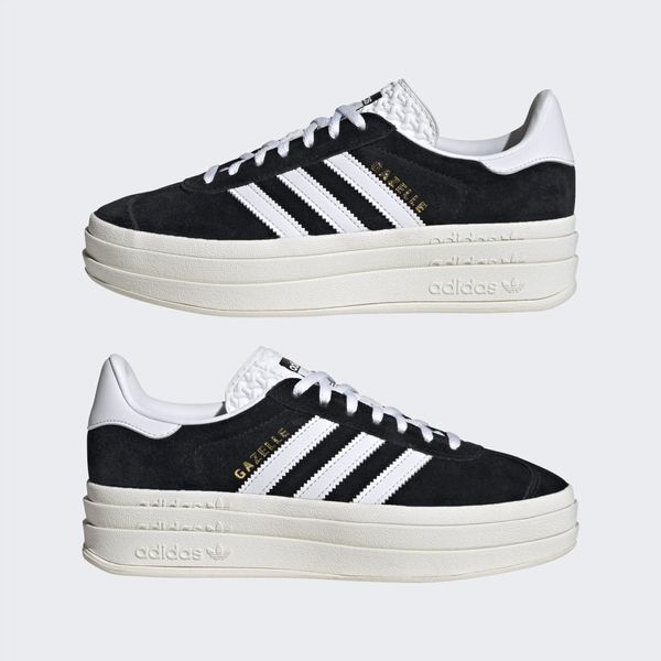 Жіночі кросівки adidas Gazelle Bold 'Black White'| HQ6912 HQ6912 фото