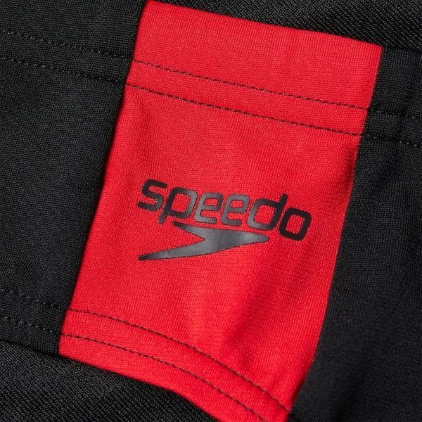 Чоловічі плавки Speedo Boom Logo Splice 7Cm Brief Am Black/Red | 8-12824C728 8-12824C728 фото