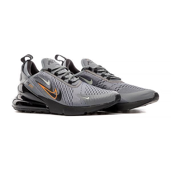 Чоловічі кросівки Nike Air Max 270 'Multi-Swoosh - Smoke Grey Mandarin'| FN7811-001 FN7811-001 фото