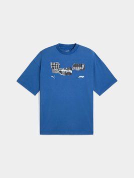 Футболка Puma F1 Car Graphic Tee Blue | 630136-05 630136-05 фото
