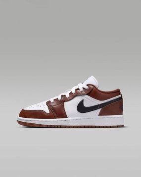 Підліткові кросівки Air Jordan 1 Low GS 'Dark Pony'| HF3188-102 HF3188-102 фото