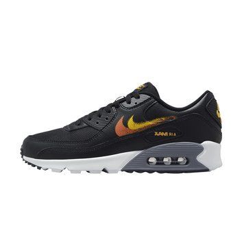 Кросівки Nike Air Max 90 'Spray Paint Swoosh - Black Gold Orange'| FJ4229-001 FJ4229-001 фото