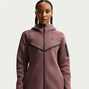 Жіноча толстовка Nike Sportswear Tech Fleece Windrunner | HV6747-502 HV6747-502 фото