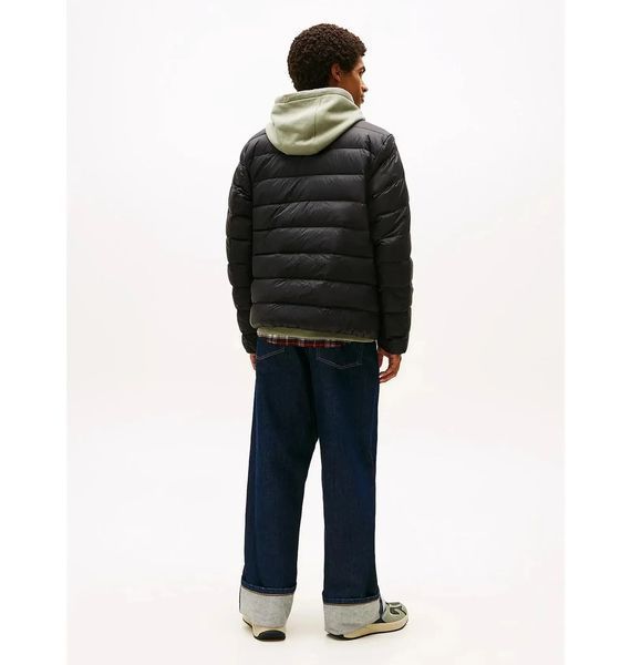 Чоловіча куртка Tommy Jeans Tim It Down Jacket Ext Black | DMODM20658 BDS DMODM20658 BDS фото