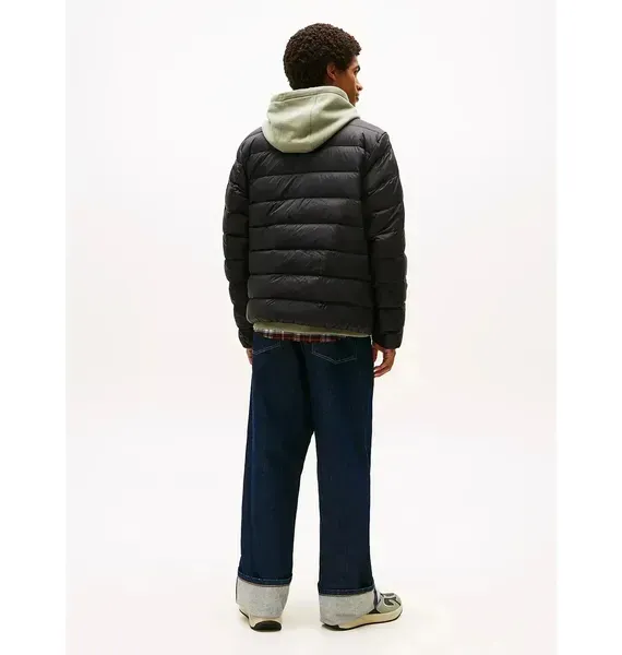 Чоловіча куртка Tommy Jeans Tim It Down Jacket Ext Black | DMODM20658 BDS фото