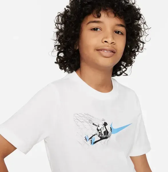 Підліткова футболка Nike Sportswear Tee Soccer Ball FA23 | FD3974-100 фото