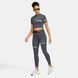 Жіноча футболка Nike Pro Dri-Fit Grey | DX0078-015 DX0078-015 фото 4