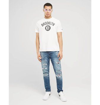 Чоловіча футболка New Era Nba Regular Nets White | 60416753 60416753 фото
