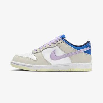 Дитячі кросівки Nike Dunk Low GS 'Khaki Blue Pink'| FB9109-103 FB9109-103 фото