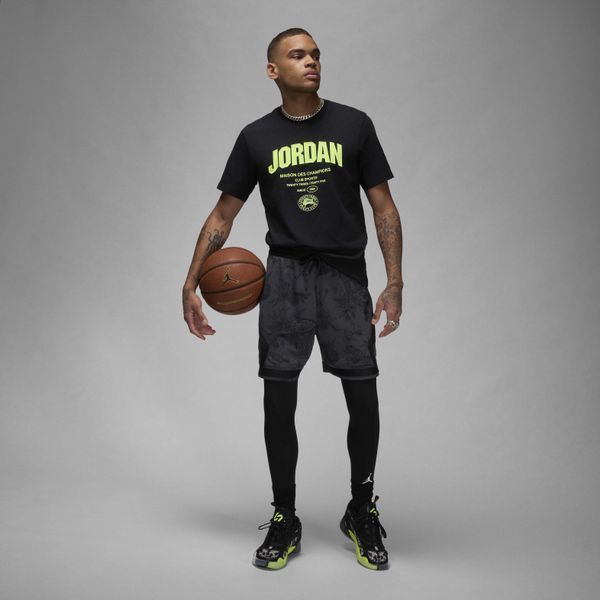 Чоловіча футболка Nike Air Jordan Dri-Fit Sport Black | FZ1925-010 FZ1925-010 фото