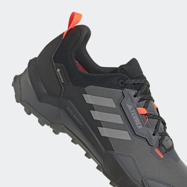 Чоловічі кросівки adidas TERREX AX4 GORE-TEX 'Grey Six / Grey Four / Solar Red'| HP7396 HP7396 фото