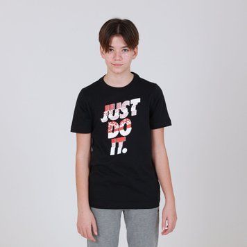 Підліткова футболка Nike U NSW TEE CORE BRANDMARK 1 | DO1822-010 DO1822-010 фото
