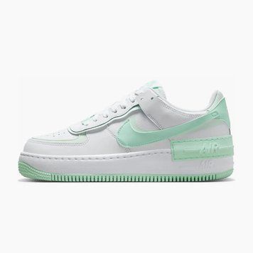 Жіночі кросівки Nike Air Force 1 Shadow 'White Barely Green'| FZ3773-100 FZ3773-100 фото