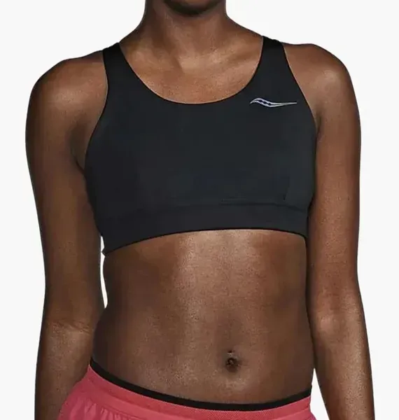 Топ Saucony Kinvara Bra Top Black | SAW800529-BK фото