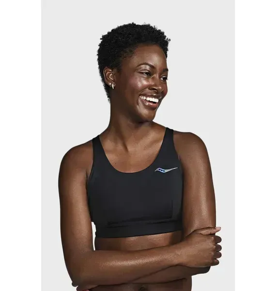 Топ Saucony Kinvara Bra Top Black | SAW800529-BK фото
