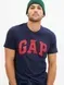 Чоловіча футболка Gap V-BASIC LOGO | 550338-04 фото 1