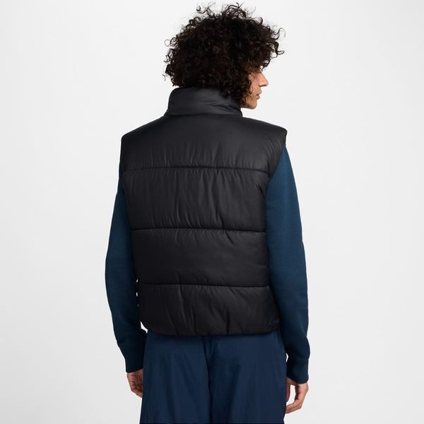 Жіноча жилетка Nike Sportswear Classic Therma-FIT Synthetic Fill Loose Vest 'Black'| FZ5922-010 FZ5922-010 фото