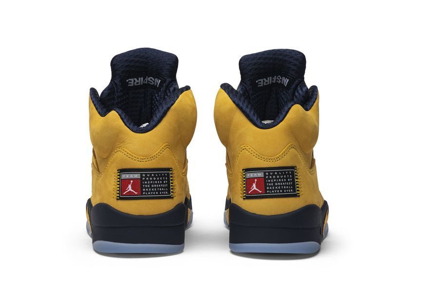 Чоловічі кросівки Air Jordan 5 Retro SP Michigan 'Michigan'| CQ9541-704 CQ9541-704 фото