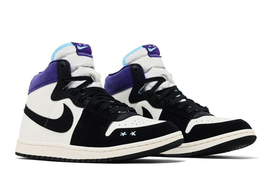 Жіночі кросівки Air Jordan Opium Paris x Jordan Air Ship PE SP 'Black Court Purple'| FQ8281-100 FQ8281-100 фото