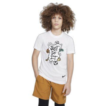 Дитяча футболка Nike Dri-FIT Just Do It Multi Sport Tee White | DX9534-100 DX9534-100 фото
