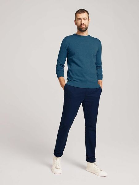 Чоловіча кофта Tom Tailor Basic crew neck sweater | 1027299XX1028733 1027299XX1028733 фото