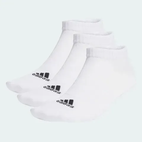 Шкарпетки adidas THIN AND LIGHT SPORTSWEAR LOW-CUT SOCKS 3 PAIRS 'White / Black'| HT3469