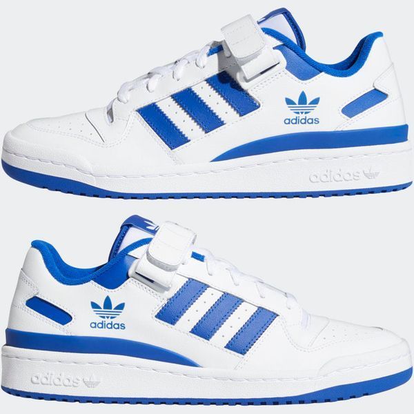 Кросівки adidas Forum Low 'White Royal Blue'| FY7756 FY7756 фото